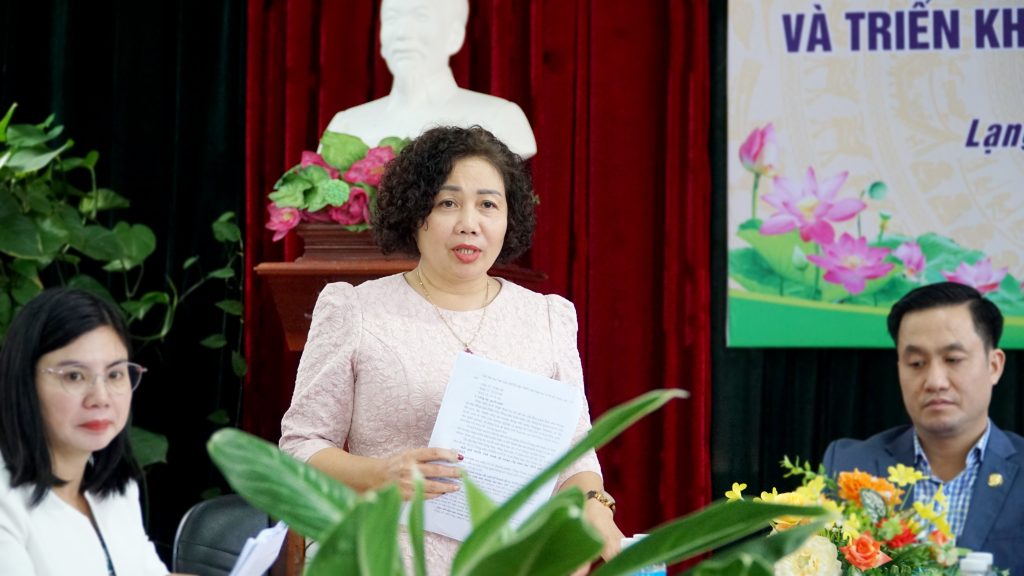 NGƯT. ThS. Nguyễn Minh Châu - Phó hiệu trưởng Nhà trường tại PHLS